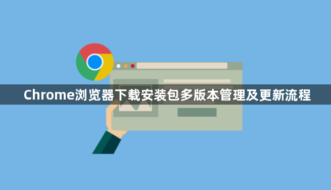 Chrome浏览器下载安装包多版本管理及更新流程1