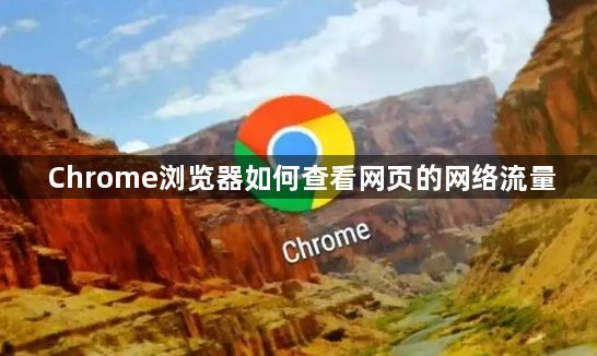 Chrome浏览器如何查看网页的网络流量1