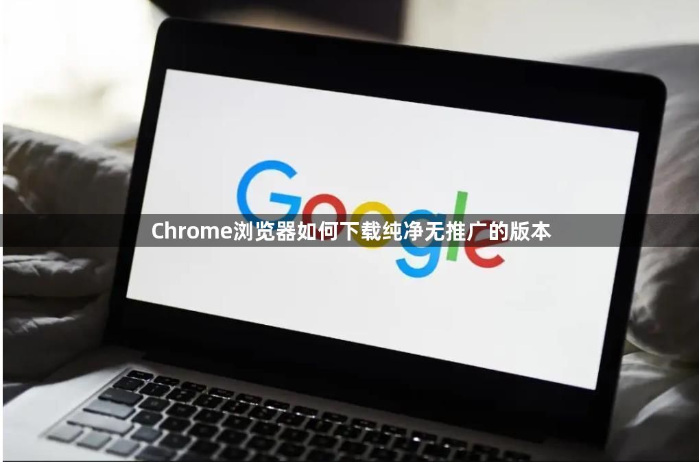 Chrome浏览器如何下载纯净无推广的版本1