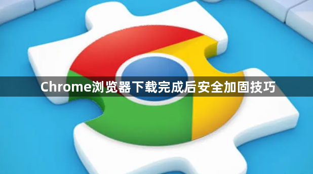 Chrome浏览器下载完成后安全加固技巧1