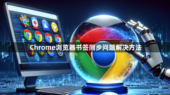Chrome浏览器书签同步问题解决方法1