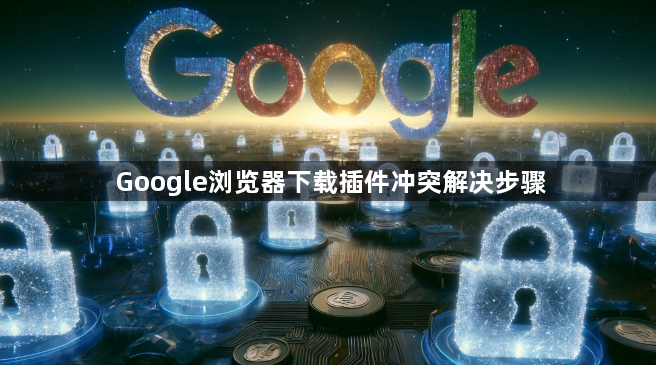 Google浏览器下载插件冲突解决步骤1
