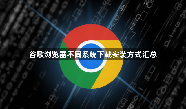 谷歌浏览器不同系统下载安装方式汇总1