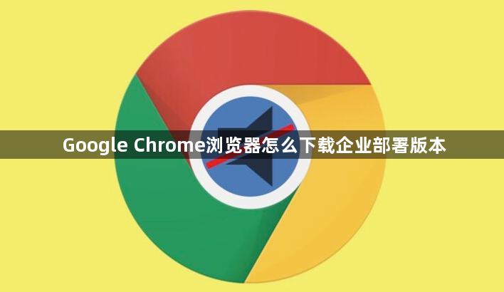 Google Chrome浏览器怎么下载企业部署版本1