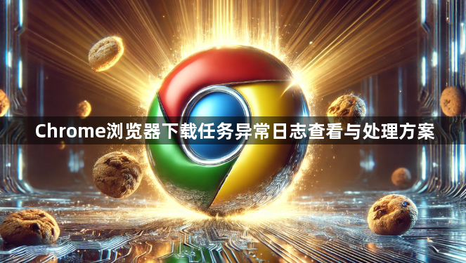 Chrome浏览器下载任务异常日志查看与处理方案1