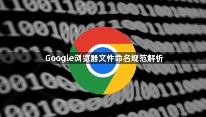 Google浏览器文件命名规范解析1