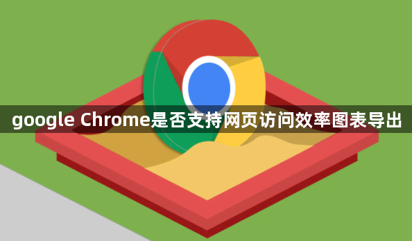 google Chrome是否支持网页访问效率图表导出1
