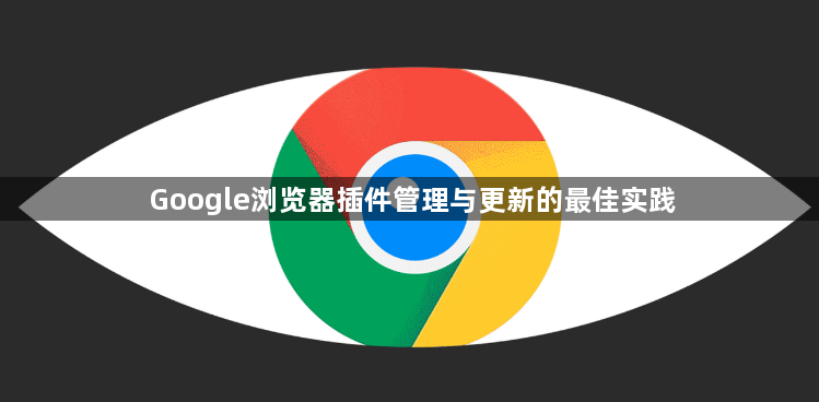 Google浏览器插件管理与更新的最佳实践1