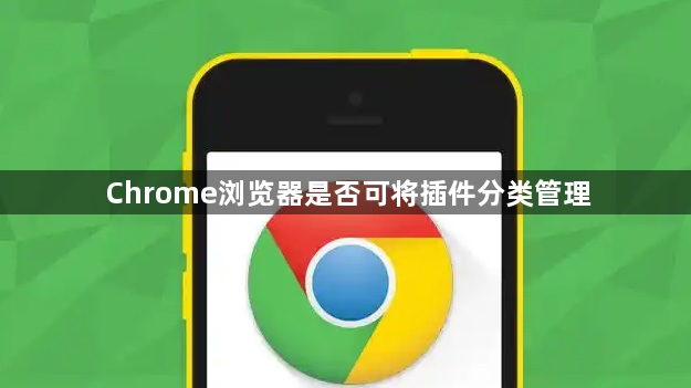 Chrome浏览器是否可将插件分类管理1