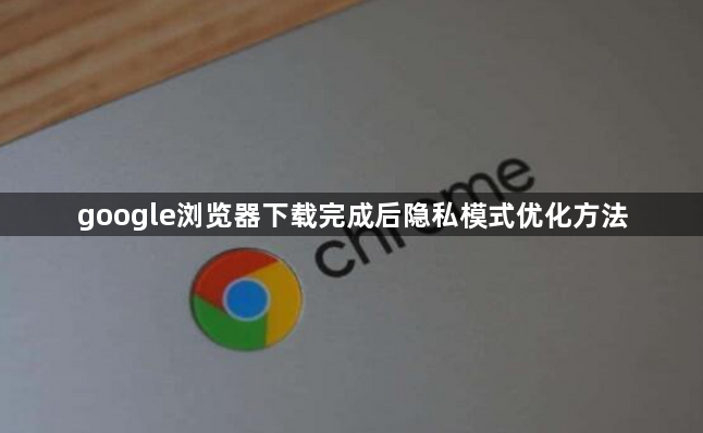 google浏览器下载完成后隐私模式优化方法1