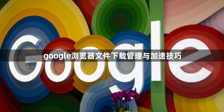 google浏览器文件下载管理与加速技巧1