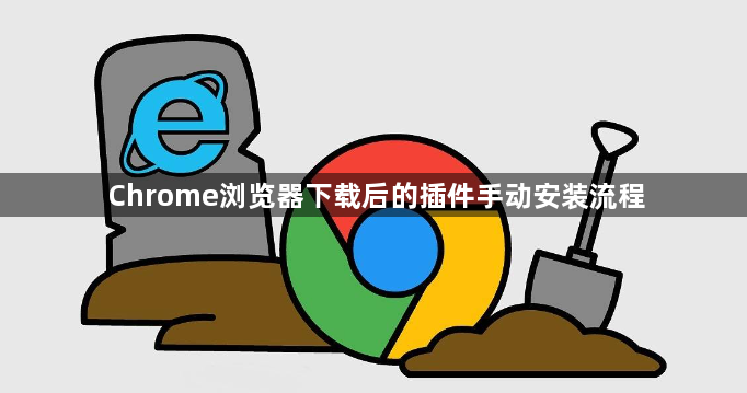 Chrome浏览器下载后的插件手动安装流程1