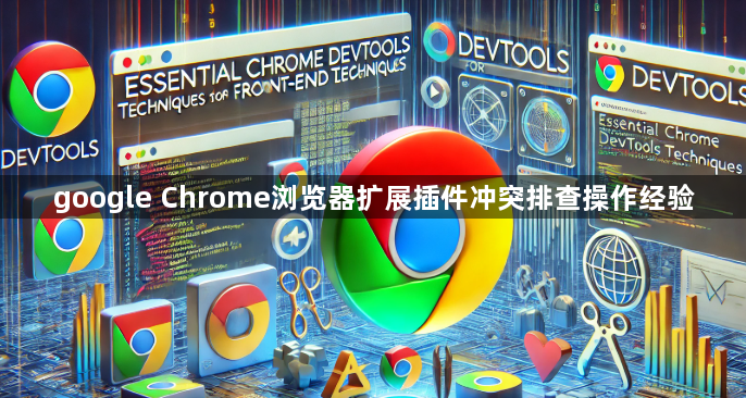 google Chrome浏览器扩展插件冲突排查操作经验1