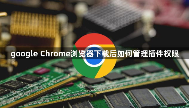 google Chrome浏览器下载后如何管理插件权限1