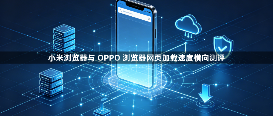 小米浏览器与 OPPO 浏览器网页加载速度横向测评1