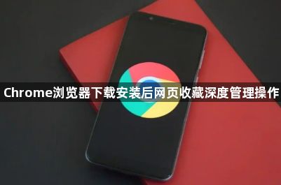 Chrome浏览器下载安装后网页收藏深度管理操作1