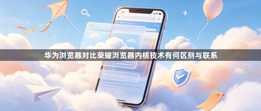 华为浏览器对比荣耀浏览器内核技术有何区别与联系1