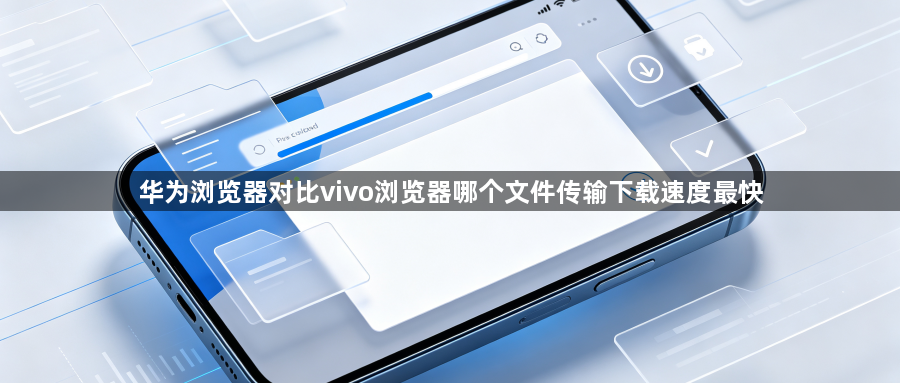 华为浏览器对比vivo浏览器哪个文件传输下载速度最快1