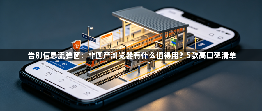 告别信息流弹窗：非国产浏览器有什么值得用？5款高口碑清单1