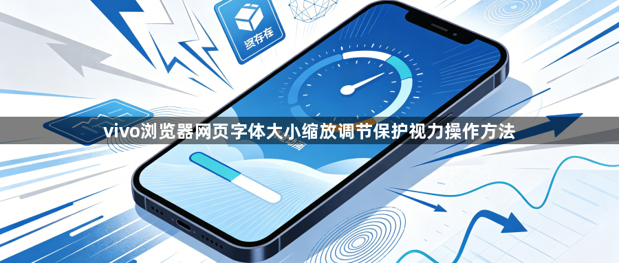 vivo浏览器网页字体大小缩放调节保护视力操作方法1