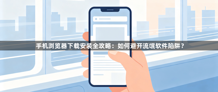 手机浏览器下载安装全攻略：如何避开流氓软件陷阱？1