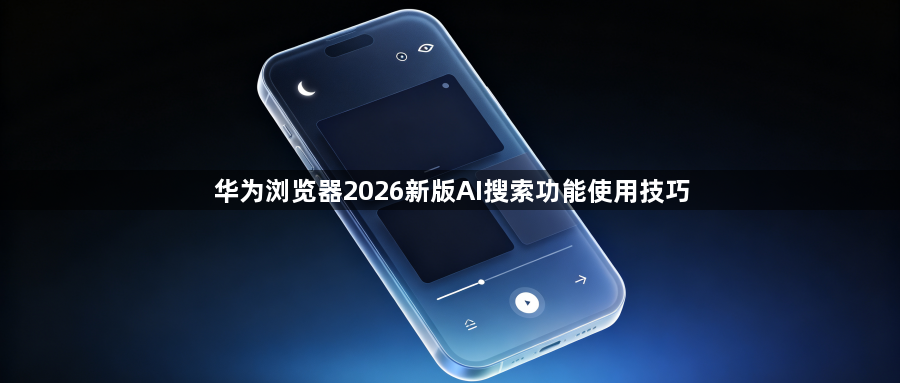 华为浏览器2026新版AI搜索功能使用技巧1