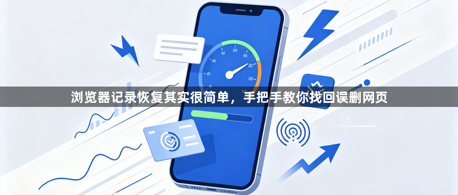 浏览器记录恢复其实很简单,手把手教你找回误删网页1