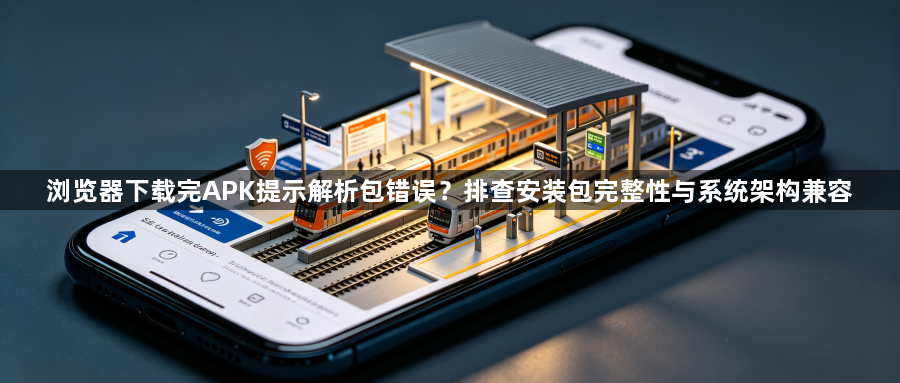 浏览器下载完APK提示解析包错误?排查安装包完整性与系统架构兼容1