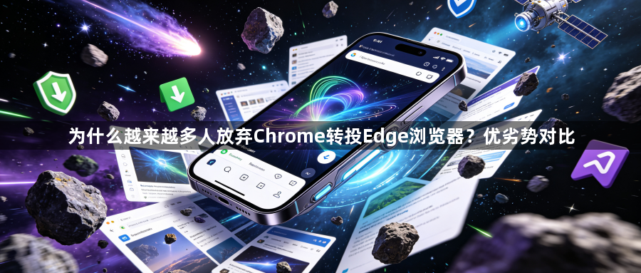 为什么越来越多人放弃Chrome转投Edge浏览器？优劣势对比1