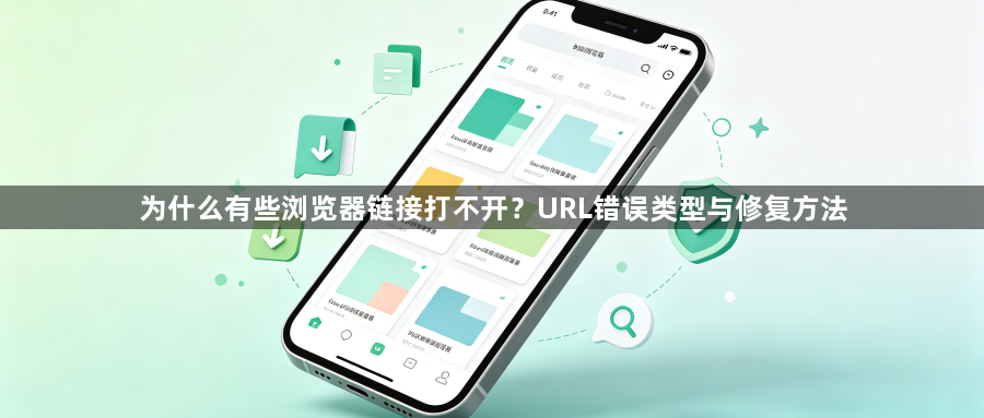 为什么有些浏览器链接打不开?URL错误类型与修复方法1