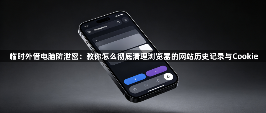 临时外借电脑防泄密:教你怎么彻底清理浏览器的网站历史记录与Cookie1
