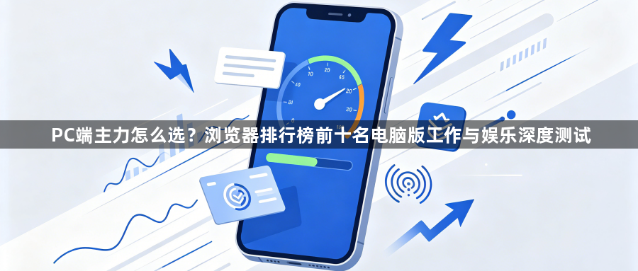 PC端主力怎么选？浏览器排行榜前十名电脑版工作与娱乐深度测试1