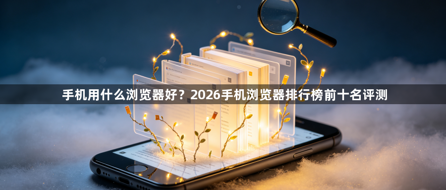 手机用什么浏览器好？2026手机浏览器排行榜前十名评测1