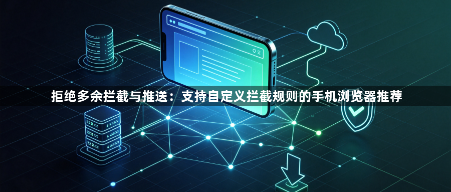 拒绝多余拦截与推送：支持自定义拦截规则的手机浏览器推荐1