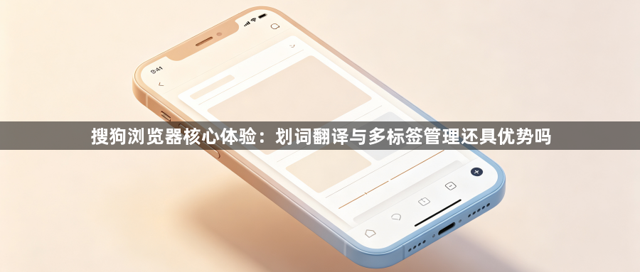 搜狗浏览器核心体验：划词翻译与多标签管理还具优势吗1