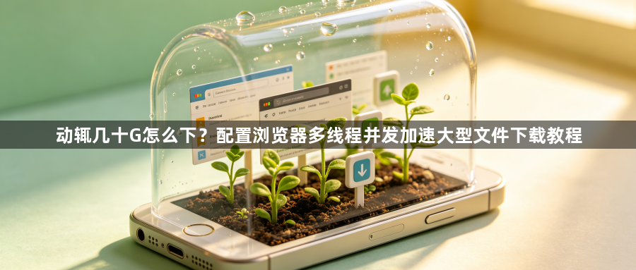 动辄几十G怎么下？配置浏览器多线程并发加速大型文件下载教程1
