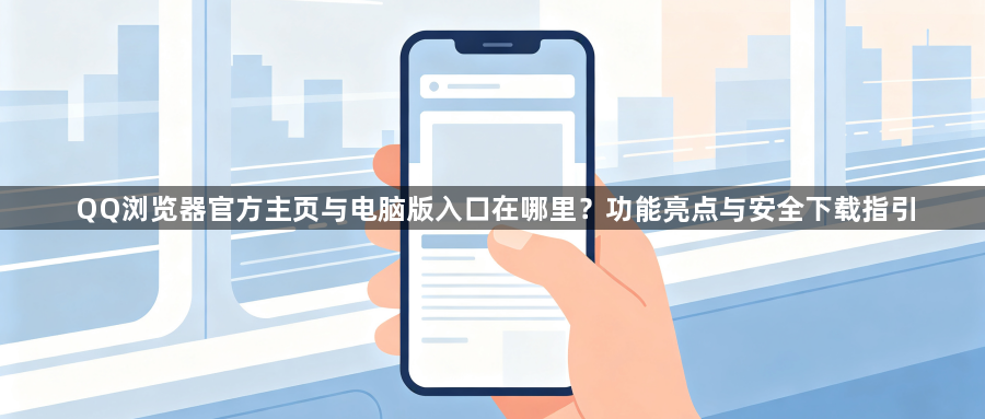QQ浏览器官方主页与电脑版入口在哪里？功能亮点与安全下载指引1