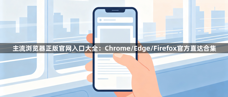 主流浏览器正版官网入口大全：Chrome/Edge/Firefox官方直达合集1