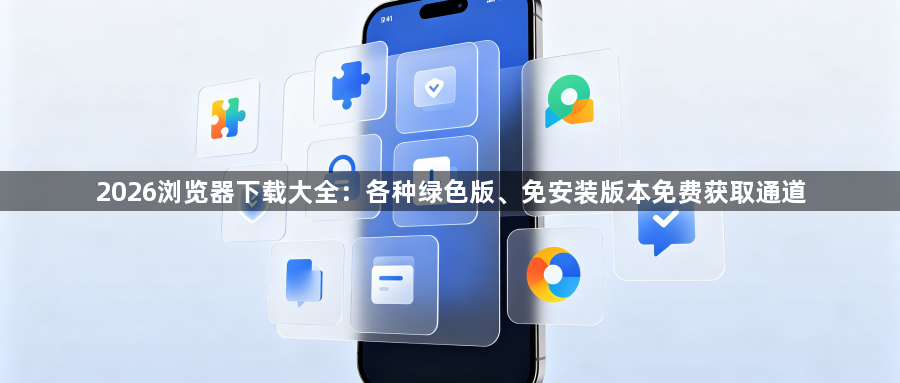 2026浏览器下载大全：各种绿色版、免安装版本免费获取通道1