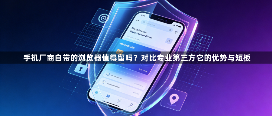 手机厂商自带的浏览器值得留吗？对比专业第三方它的优势与短板1